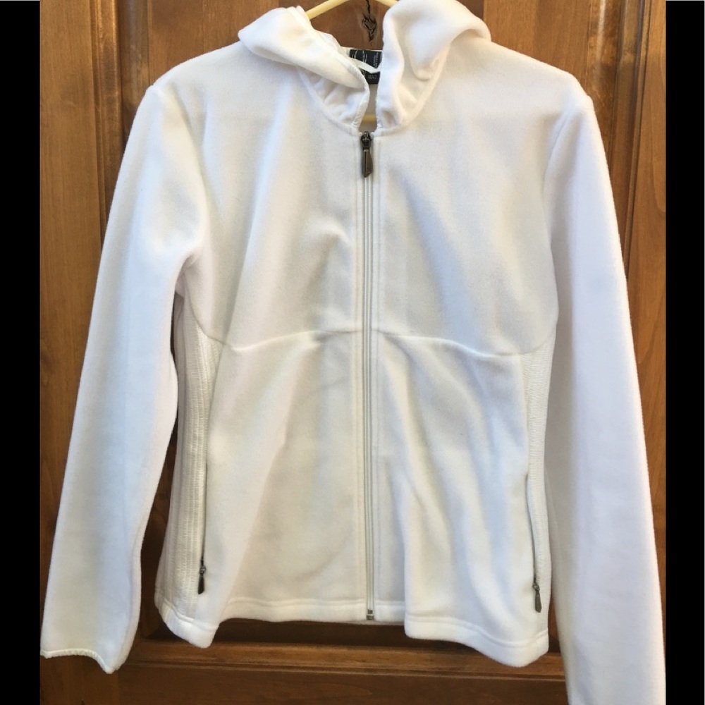 Spyder Ski Mid-layer / Winter White fleece jacket!